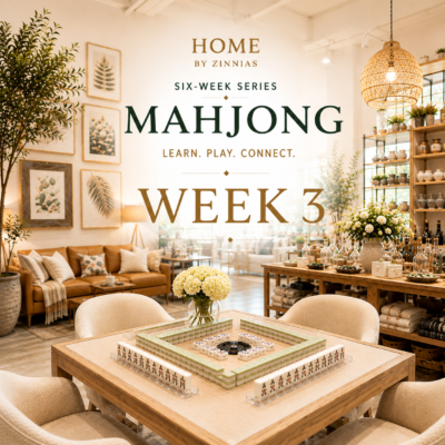 Home by Zinnias Mahjong – Week 3
